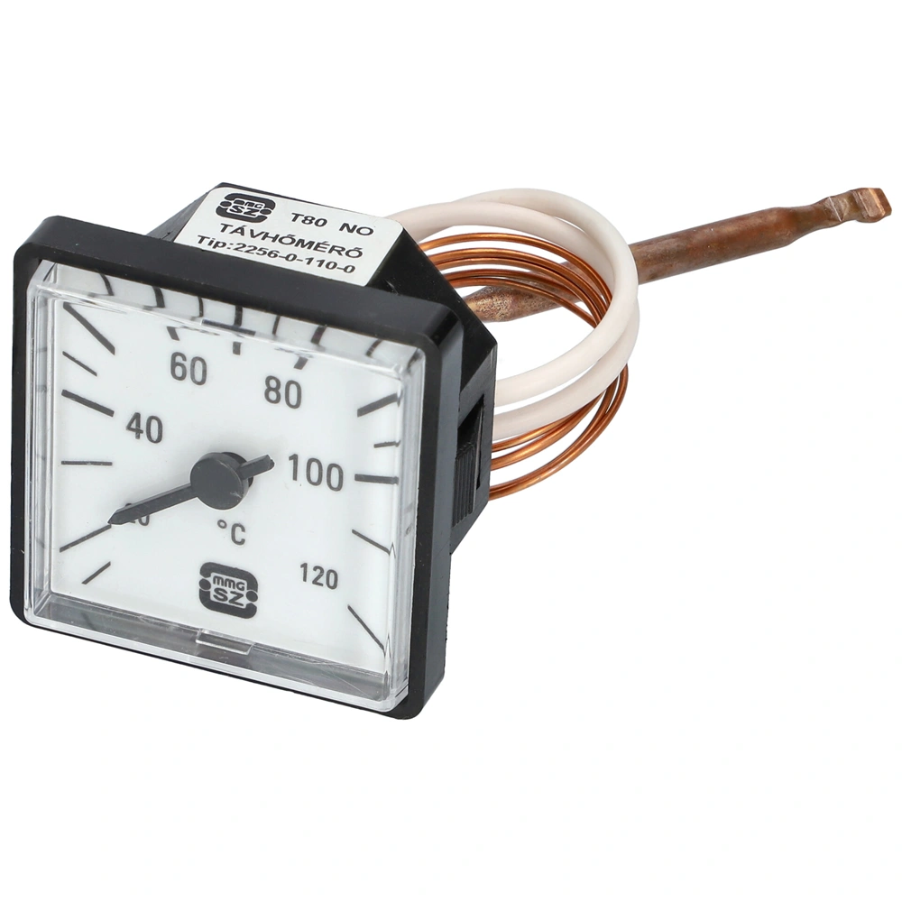 0-120 C° kocka hőmérő rövid cső (97cm) 