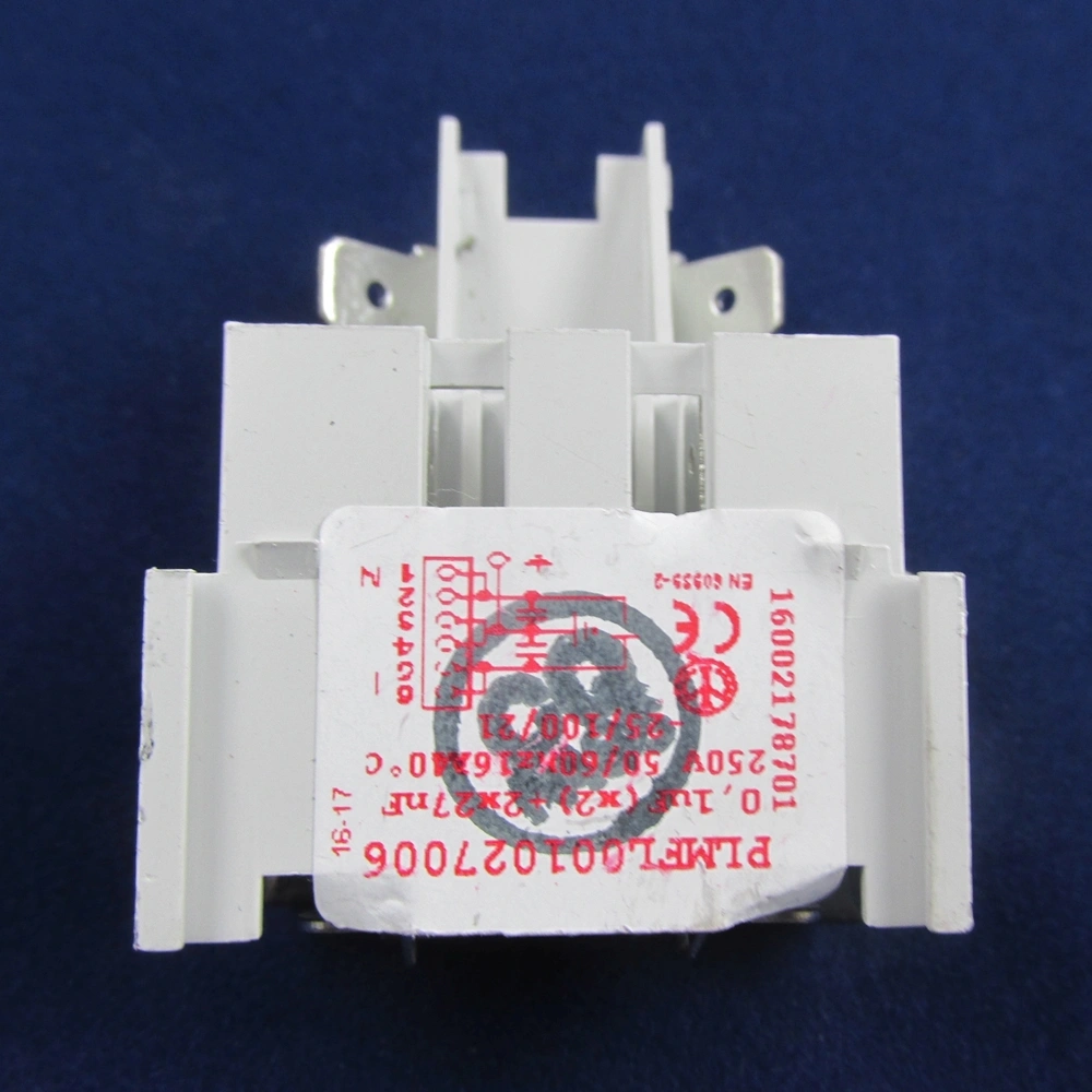 0.1 uF 250 V zavarszűrő sarus kondenzátor Whirlpool / Indesit mosogatógéphez