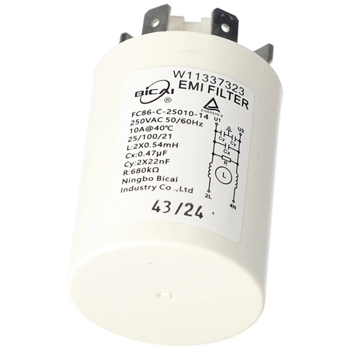 0,47 uF 250V Kondenzátor, sarus, zavarszűrő (eredeti) WHIRLPOOL mosógép 