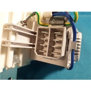 0,47 uF 250V Kondenzátor, zavarszűrő + tápkábel (eredeti) ARISTON mosógép / RENDELÉSRE