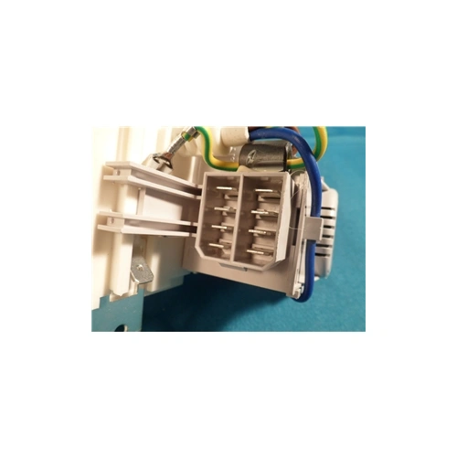 0,47 uF 250V Kondenzátor, zavarszűrő + tápkábel (eredeti) ARISTON mosógép / RENDELÉSRE