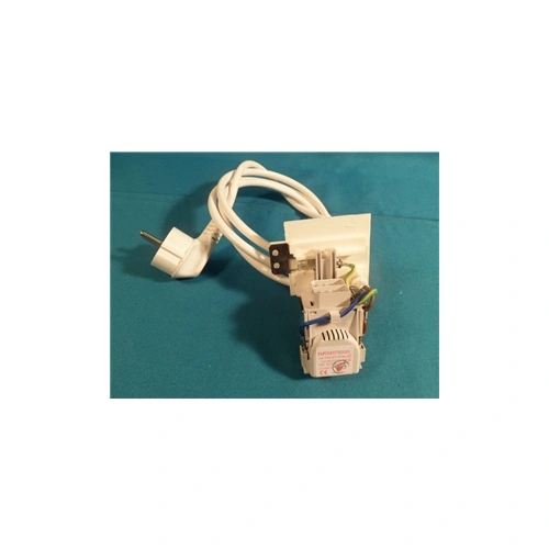 0,47 uF 250V Kondenzátor, zavarszűrő + tápkábel (eredeti) ARISTON mosógép / RENDELÉSRE