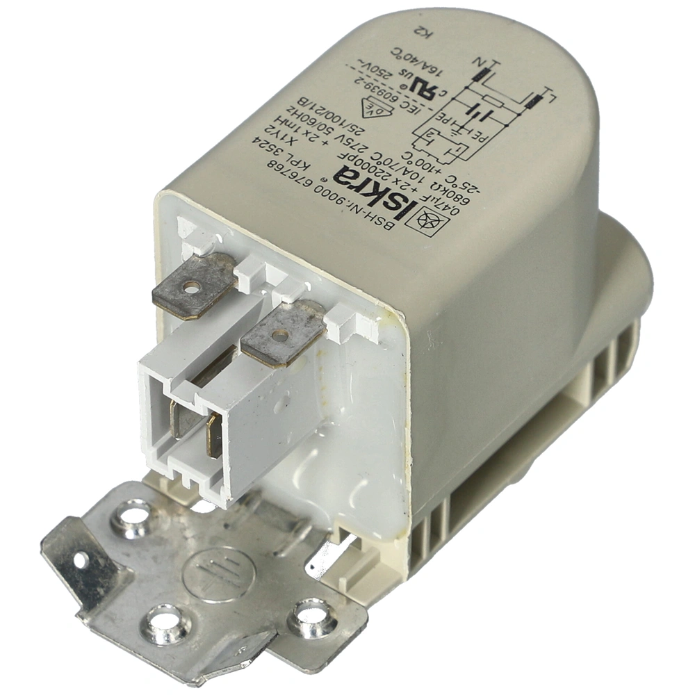 0,47 uF 275V Kondenzátor, sarus, zavarszűrő (eredeti) SIEMENS mosogatógép / RENDELÉSRE