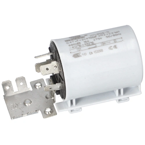 0,47 uF 275V Kondenzátor, sarus, zavarszűrő (eredeti) WHIRLPOOL / INDESIT, ARISTON, ARDO