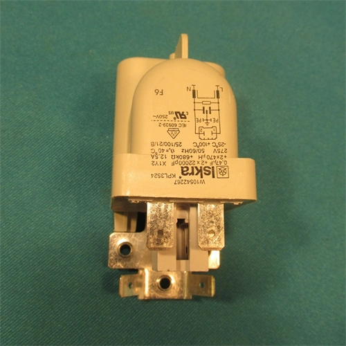 0,47 uF 275V Kondenzátor, sarus, zavarszűrő (eredeti) WHIRLPOOL mosogatógép 