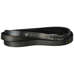 1036 J4 Bordásszíj, fekete (univerzális, HUTCHINSON) mosógép / RENDELÉSRE