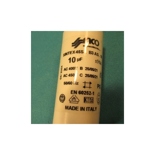 10 uF 450V Kondenzátor, sarus (eredeti) WHIRLPOOL mosógép 