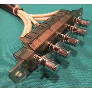 112x15mm, 3A, 250V Kapcsoló sor (furat távolság 100mm) (eredeti) VINCHI páraelszívó / RENDELÉSRE