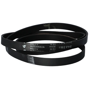 1162 7PHE Bordásszíj, fekete HAUSMEISTER mosógép