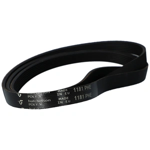 1181 7PHE Bordásszíj, fekete (utángyártott, HUTCHINSON) INDESIT mosógép