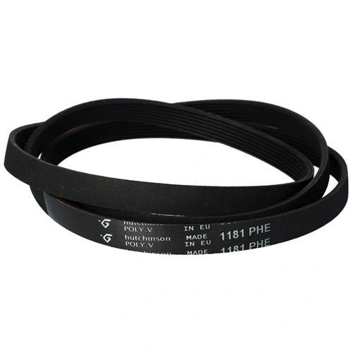 1181 H7 Bordásszíj, fekete (utángyártott, MEGADYNE) INDESIT mosógép / RENDELÉSRE