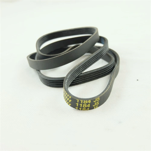 1184 J5 Bordásszíj, fekete (univerzális, MEGADYNE) mosógép / RENDELÉSRE