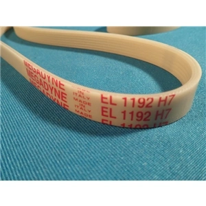 1192 H7 EL Bordásszíj, fehér (MEGADYNE) mosógép / RENDELÉSRE