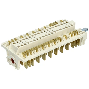 11+0 Kapcsoló, funkcióválasztó (eredeti, DREEFS 19HE-095) WHIRLPOOL / INDESIT tűzhely