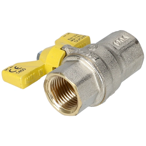 1/2-1/2 BB Gömbcsap fix zártházas gáz / RENDELÉSRE