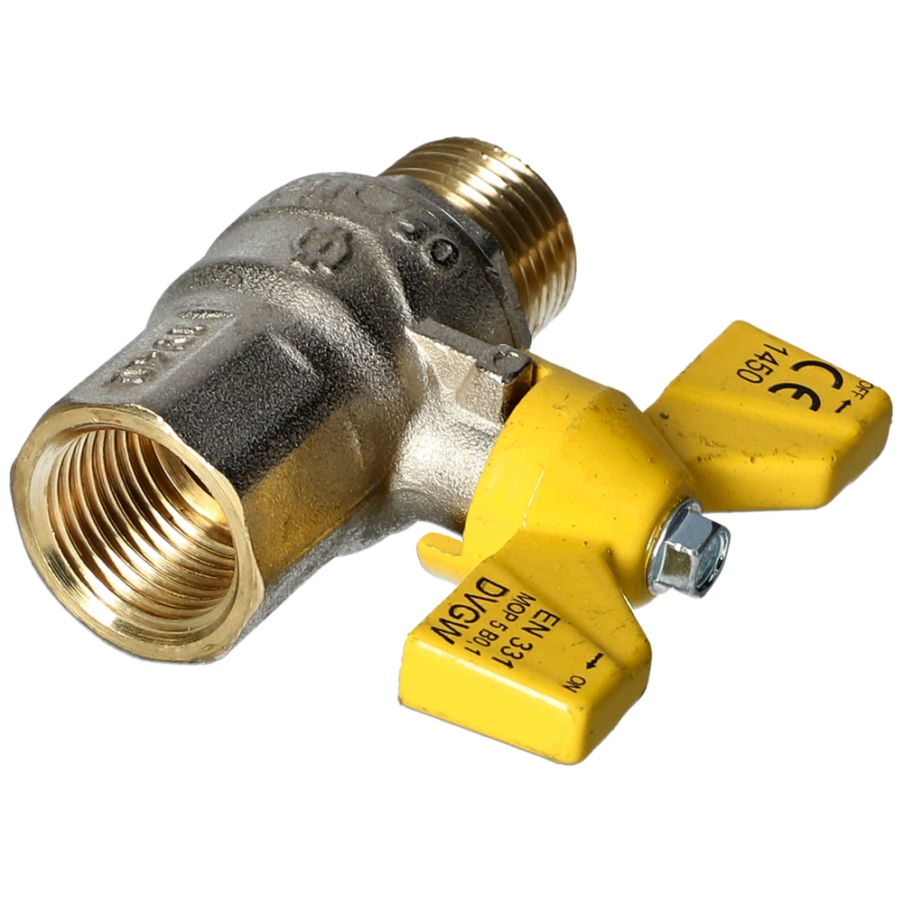 1/2-1/2 KB Gömbcsap fix zártházas gáz