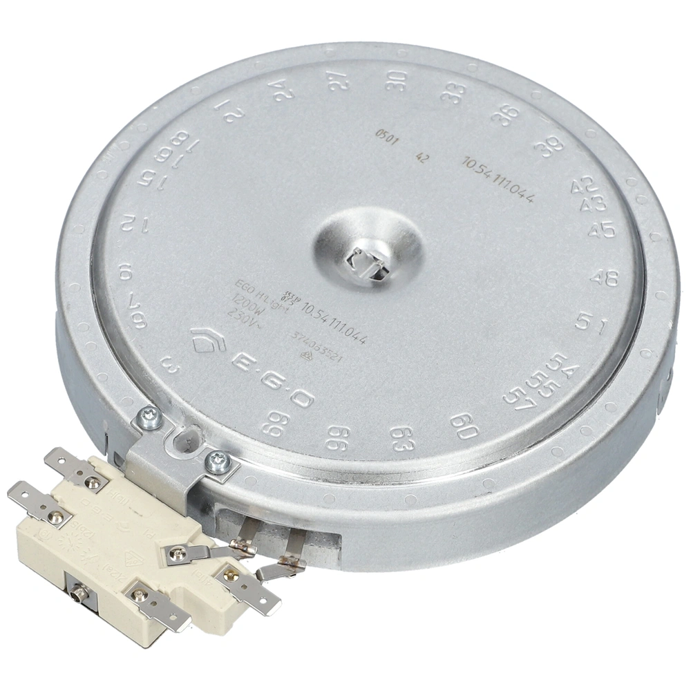 1200W 165/140 mm Főzőlap, kerámia (univerzális, EGO) ZANUSSI tűzhely