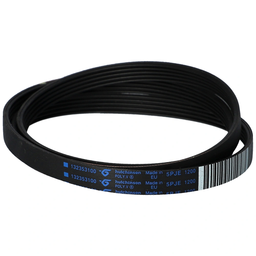 1200 5PJE Bordásszíj, fekete (eredeti, HUTCHINSON) ELECTROLUX mosógép