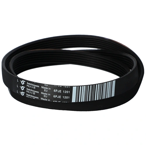 1201 6PJE Bordásszíj, fekete (eredeti, HUTCHINSON) INDESIT mosógép