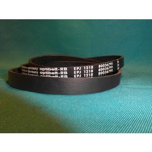 1218 5EPJ Bordásszíj, fekete (HUTCHINSON) mosógép / RENDELÉSRE