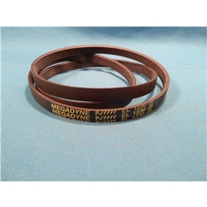 1230 J5 (eredeti) Bordásszíj, fekete (MEGADYNE) mosógép / RENDELÉSRE