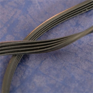 1236 4PJE Bordásszíj, fekete (eredeti, HUTCHINSON) BOSCH mosógép / RENDELÉSRE