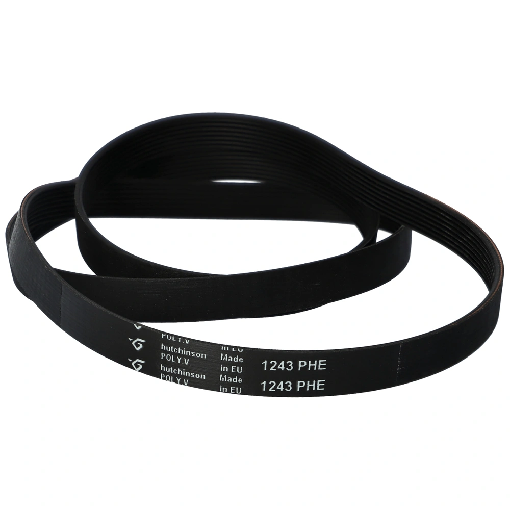 1243 8PHE Bordásszíj, fekete (eredeti, HUTCHINSON) WHIRLPOOL mosógép