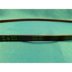 1252 5PJE Bordásszíj, fekete BOSCH mosógép / RENDELÉSRE