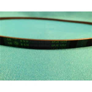 1252 5PJE Bordásszíj, fekete BOSCH mosógép / RENDELÉSRE