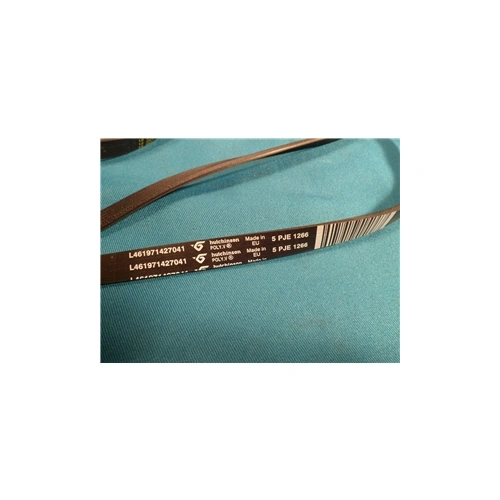 1266 5PJE Bordásszíj, fekete (HUTCHINSON) mosógép / RENDELÉSRE