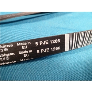 1266 5PJE Bordásszíj, fekete (HUTCHINSON) mosógép / RENDELÉSRE