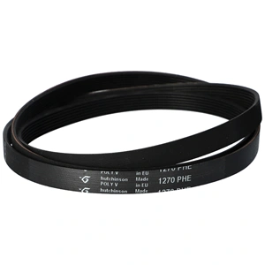 1270 7PHE Bordásszíj,fekete (HUTCHINSON) BEKO mosógép / RENDELÉSRE