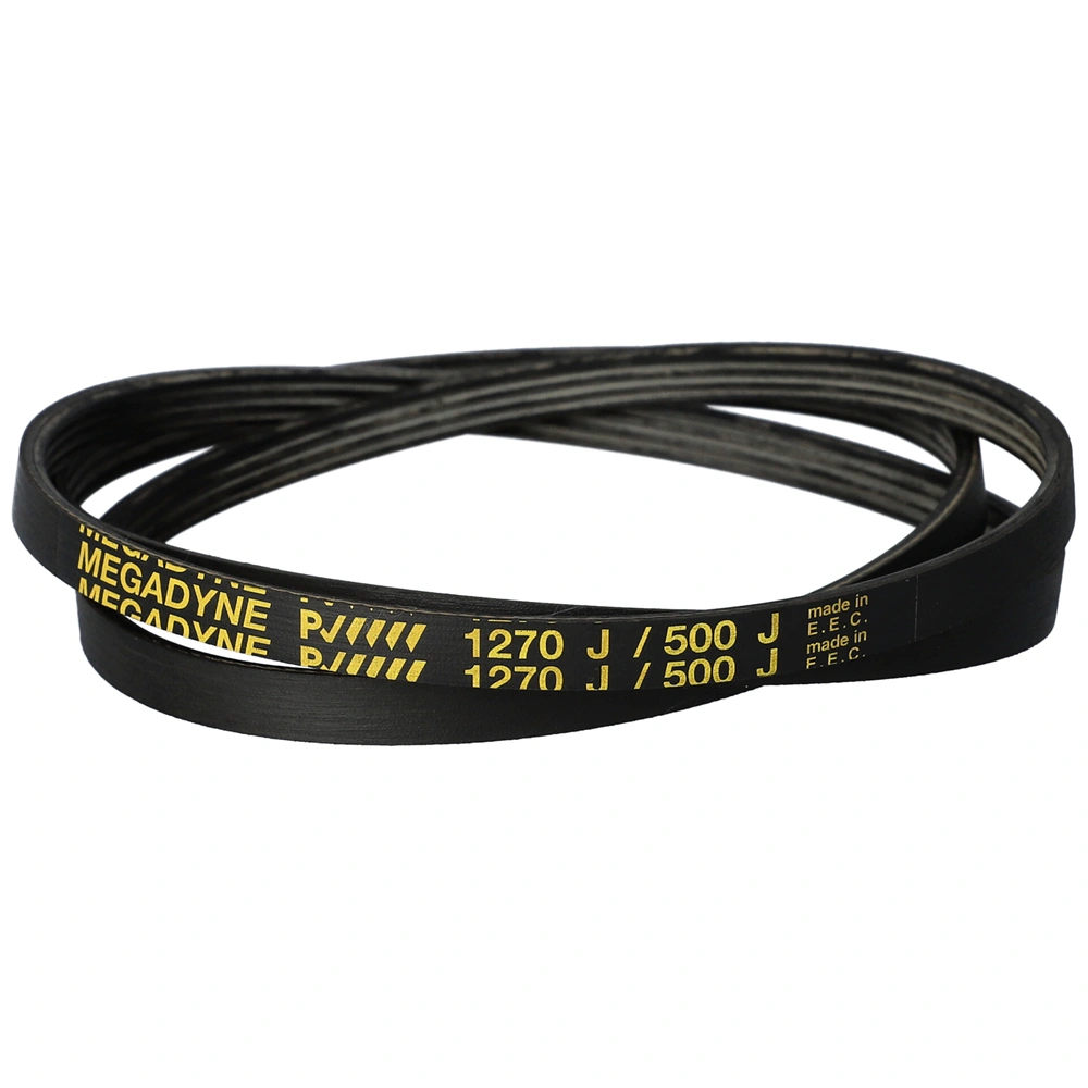 1270 J4 Bordásszíj, fekete (eredeti, MEGADYNE) INDESIT mosógép / RENDELÉSRE