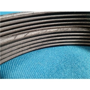 1276 5PJE Bordásszíj, fekete (eredeti, HUTCHINSON) ZANUSSI mosógép / RENDELÉSRE