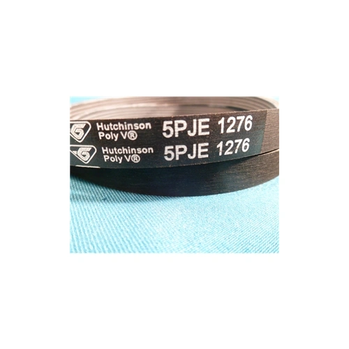 1276 5PJE Bordásszíj, fekete (eredeti, HUTCHINSON) ZANUSSI mosógép / RENDELÉSRE