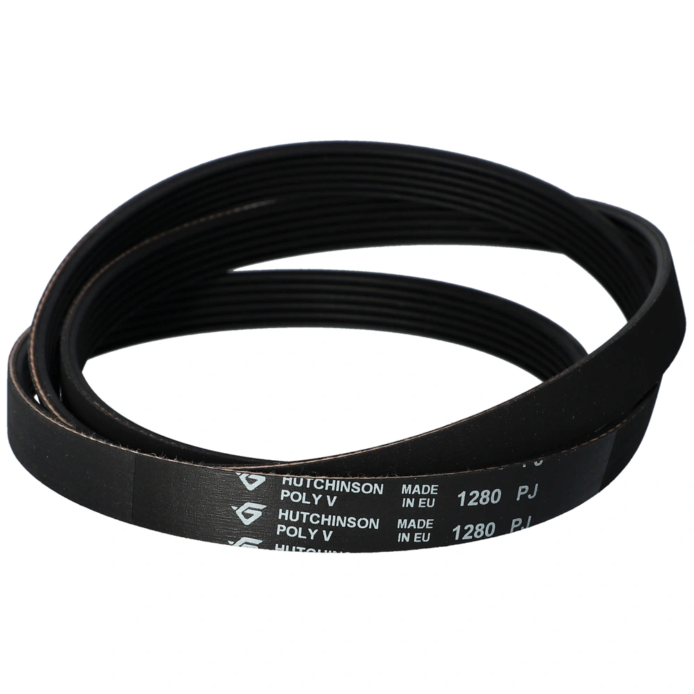 1280 J6 Bordásszíj, fekete (HUTCHINSON, UEK605) mosógép