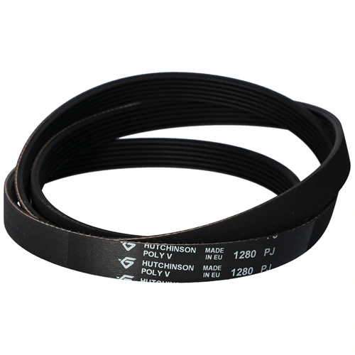 1280 J6 Bordásszíj, fekete (HUTCHINSON, UEK605) mosógép