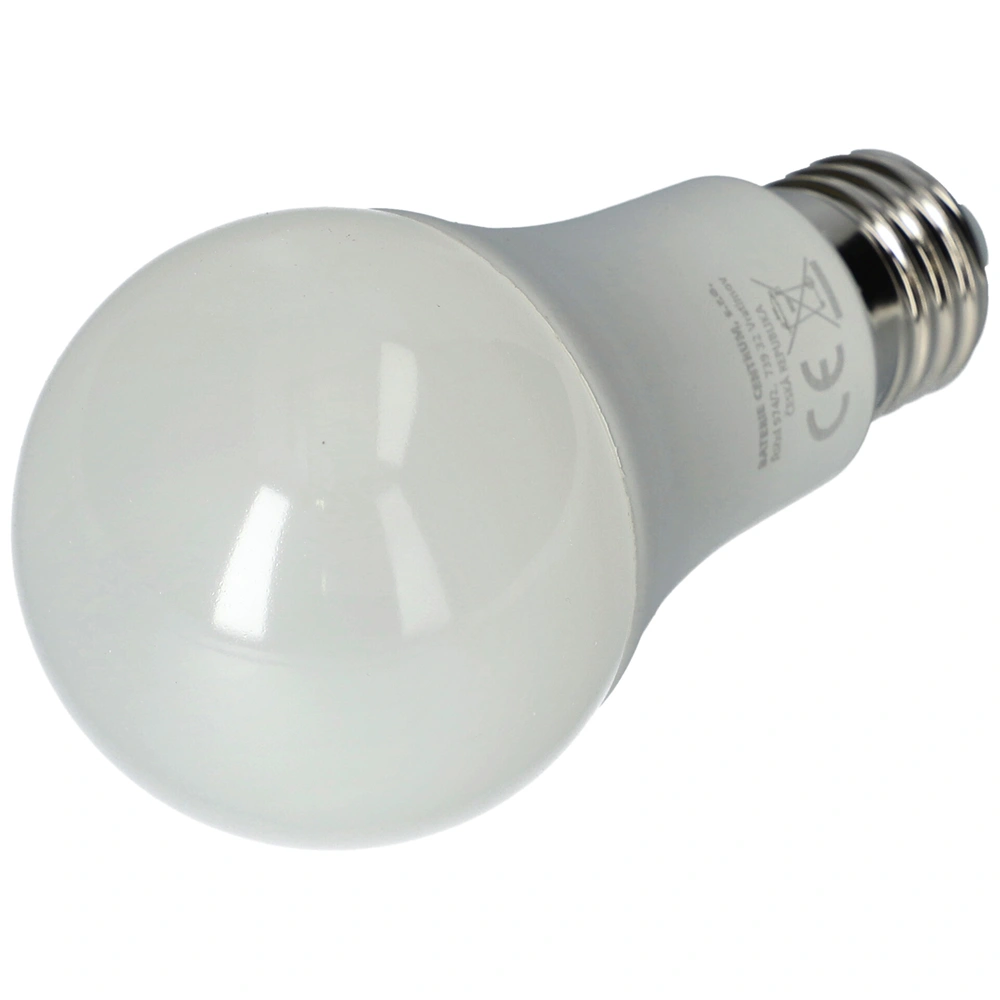 12W E27 Izzó, LED, 2700K, hagyományos gömb alakú 