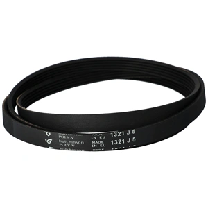 1321 J5 Bordásszíj, fekete (HUTCHINSON) WHIRLPOOL mosógép / RENDELÉSRE