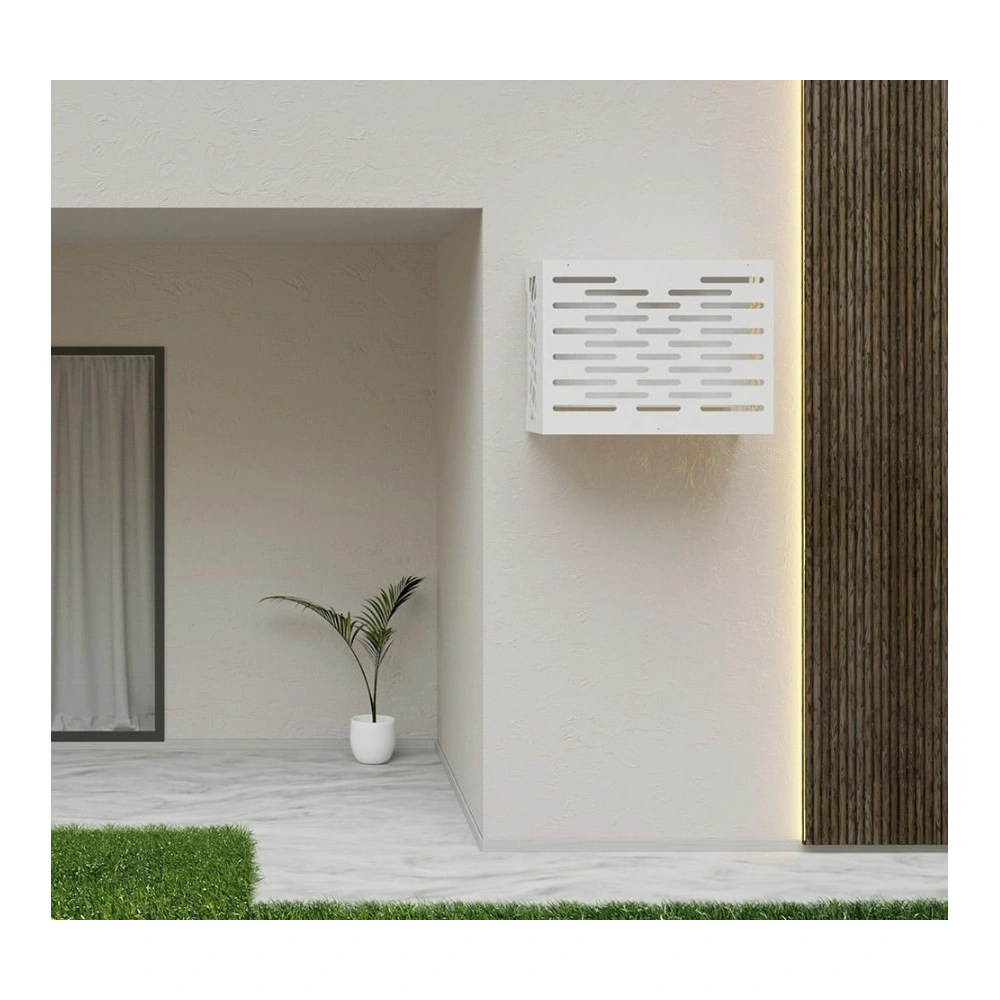 1400x2000x800 mm Klíma takaró box, 3 fajta stílus, fekete vagy fehér színben,