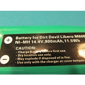 14,4V 800MAH Akkumulátor (eredeti) DIRT DEVIL porszívó / RENDELÉSRE