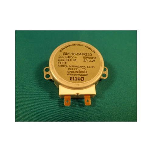 1,5-2W, 3 RPM 220V Motor, tányérforgató (GM16-24FG20) mikrohullámú sütő / RENDELÉSRE