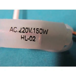 150W leolvasztó fűtőszál hűtőszekrénybe hossz l= kb 35cm 14 coll 220V / RENDELÉSRE