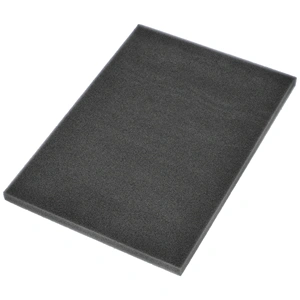 155x225x10 mm Szűrő, kimeneti, szivacs, méretre vágható, (univerzális) porszívó