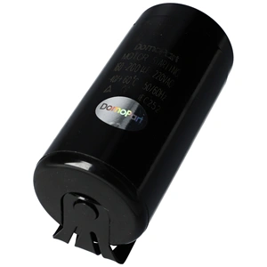 160-200 uF 250V Kondenzátor, motor indító, fémházas (univerzális)