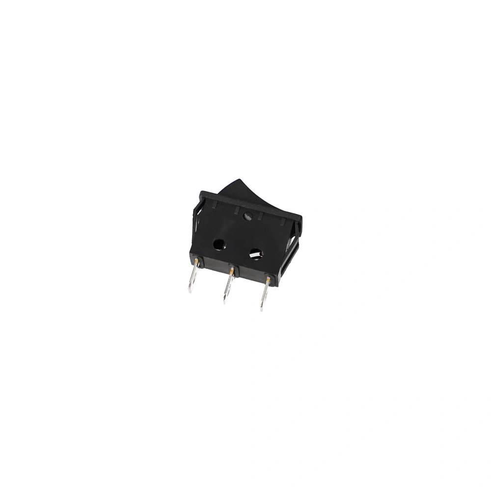 16A/250V, 32x14/28x11mm Fokozatkapcsoló keskeny, fekete, számos, középen nullás