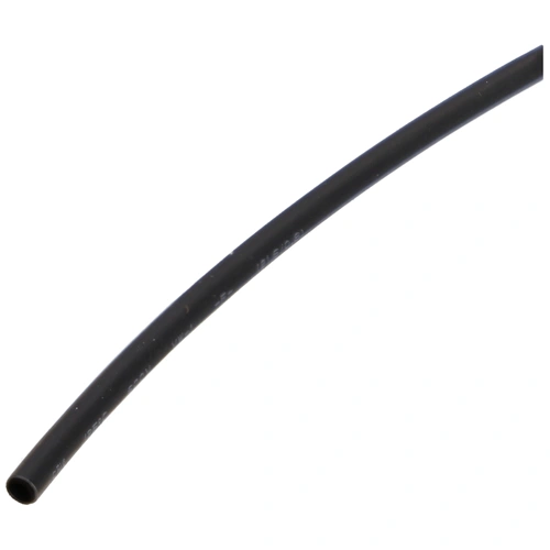 1,6 / 0,8 mm x 1 m Zsugorcső, 2:1, fekete, poliolefin (univerzális) vezetékhez