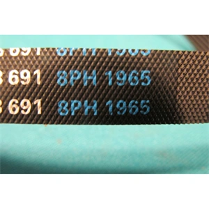 1965 8PH Bordásszíj, fekete (eredeti, HUTCHINSON) BOSCH szárítógép / RENDELÉSRE