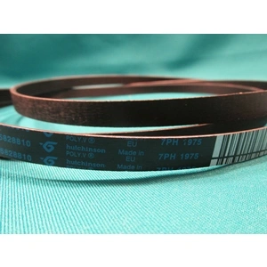 1975 7PH Bordásszíj, fekete (eredeti) ZANUSSI mosógép/ RENDELÉSRE