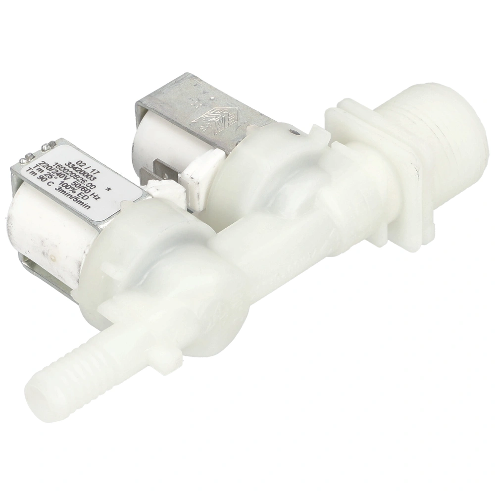 1 utas 12 mm 180° 220/240V Mágnesszelep (eredeti) INDESIT mosogatógép 